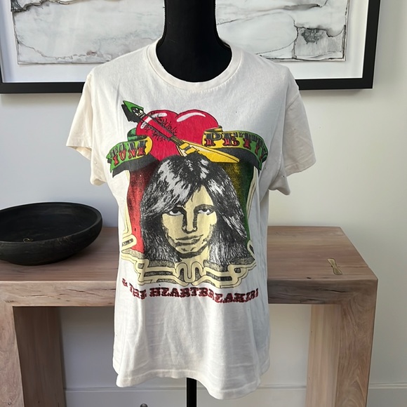 MadeWorn Tom Petty & The Heatbreakers 1980 Unisex Tee Sz S. NWT - Picture 2 of 13